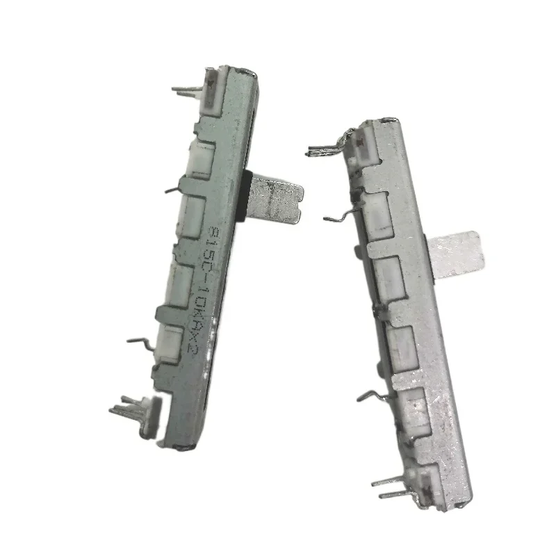 Потенциометр скольжения ход 10 КБх2 30 мм с рычагом 8 для Yamaha CLP-950