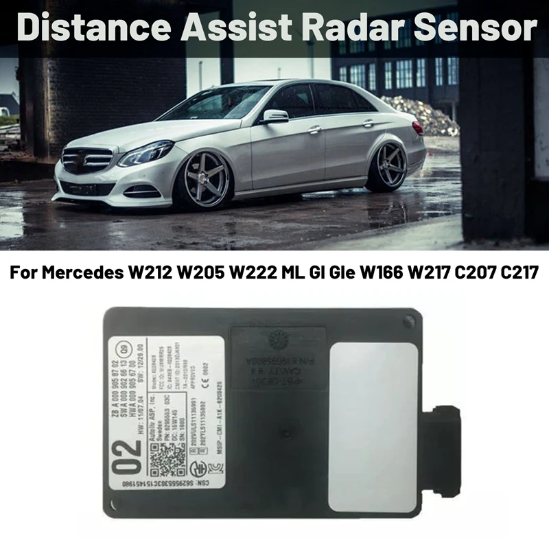 

A0009058702 Car Blind Spot Radar Detection System Warning Sensor For Mercedes Benz W222 W212 ML Gl Gle W166 W205 W217