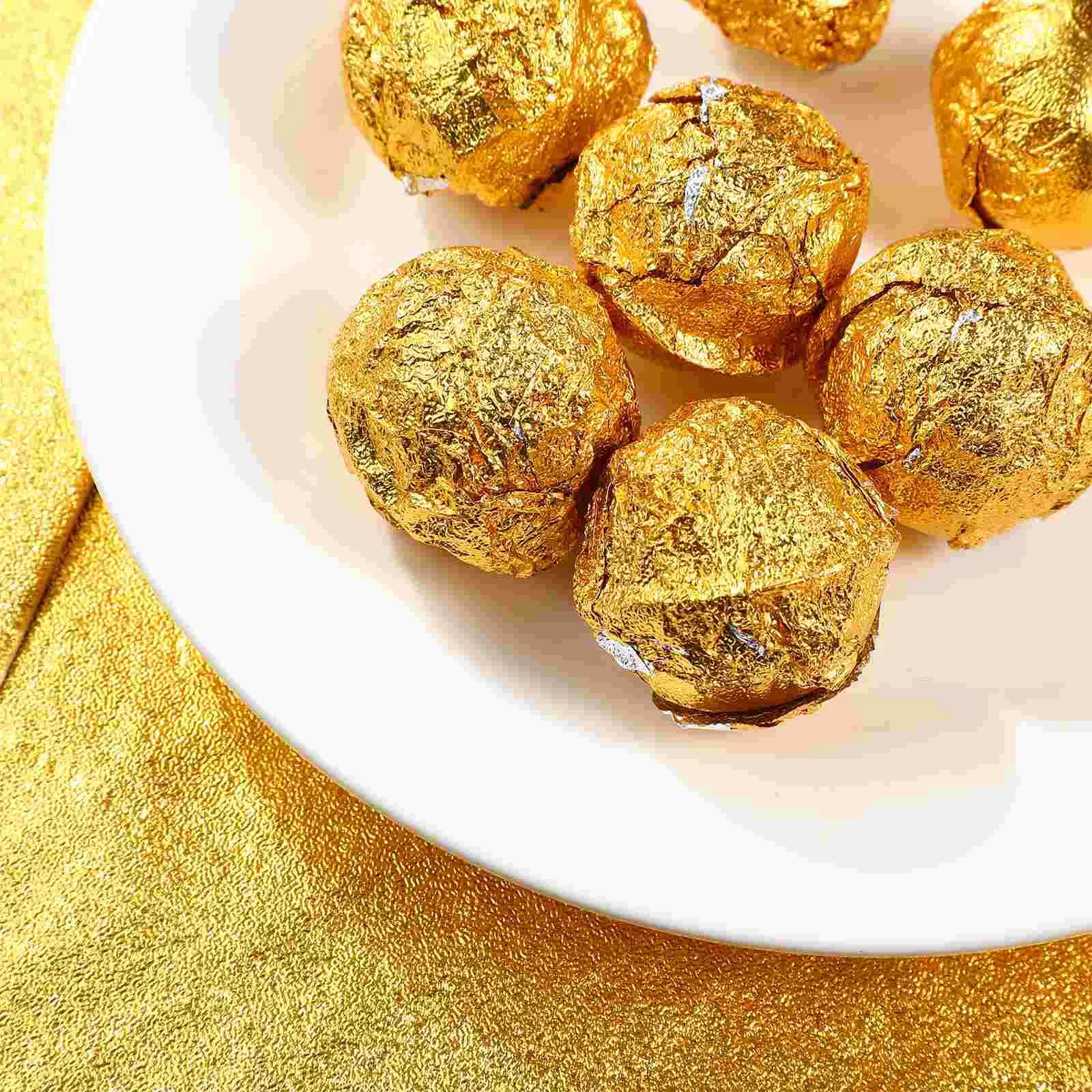 200 шт. фольги для шоколада упаковки конфет карамелей обертывания батончики торта