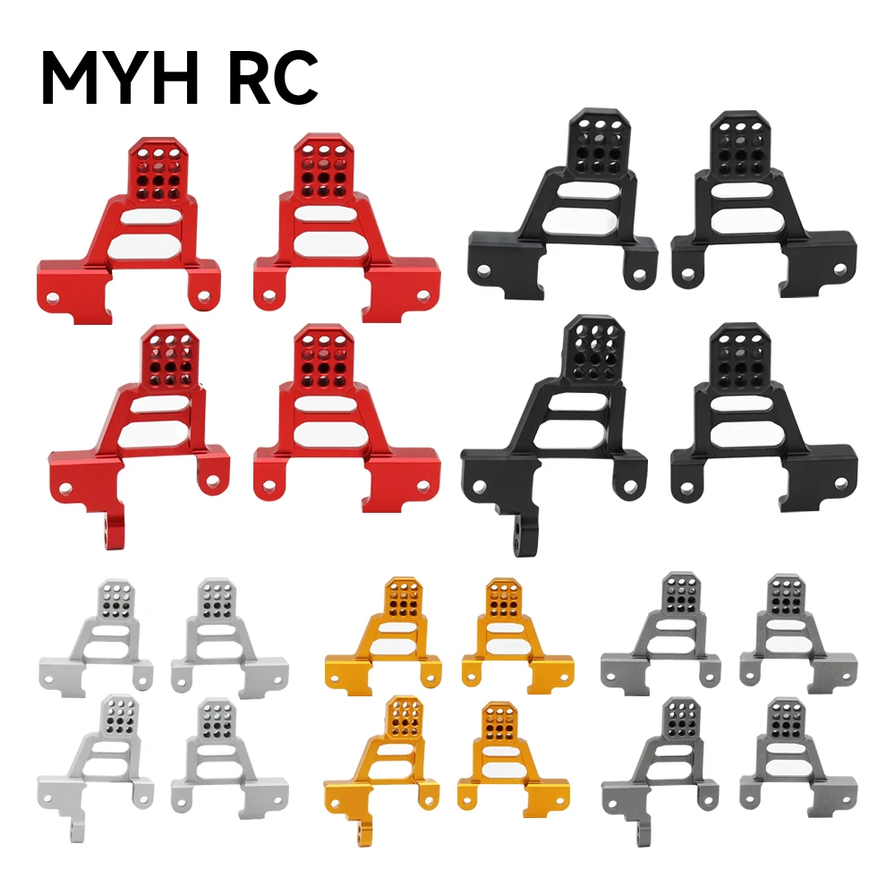 Передние и задние ударопрочные башни из алюминиевого сплава для 1/10 Rc Crawler TRX-4 Бронко Defender TRX4 обновленная деталь