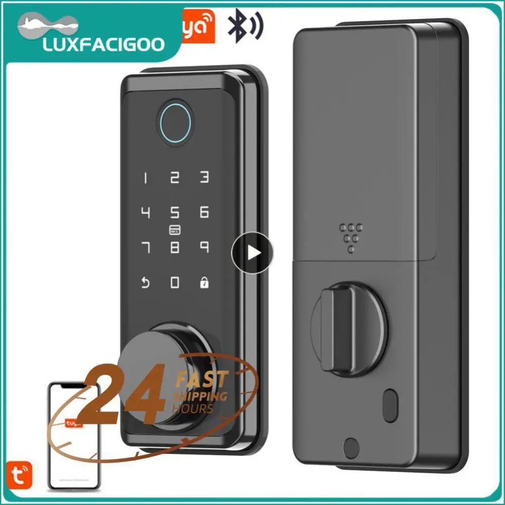

Fingerprint Lock Compatible Mobile Unlock Smart Door Lock Tuya Password Lock Smart Home Keyless App Control