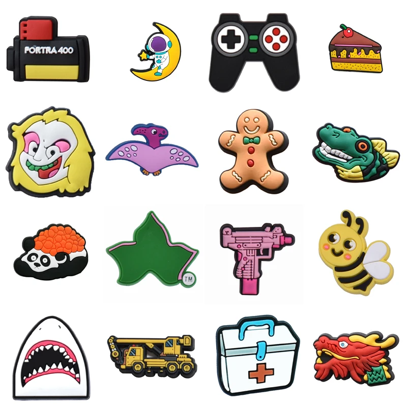 

Shoe Charms Packs Girl Gifts Shoes Accessories Kids Boy Men Decorations for Crocs Set Jeans Wholesale Bulk Para Pins Women Charm