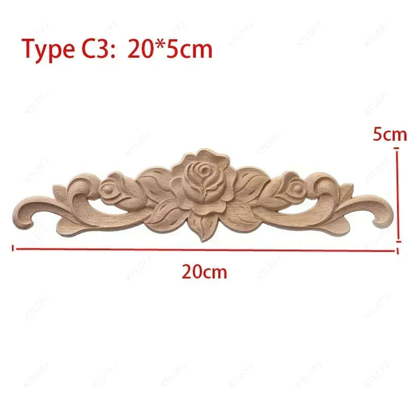 

Деревянная резная аппликация из каучукового дерева