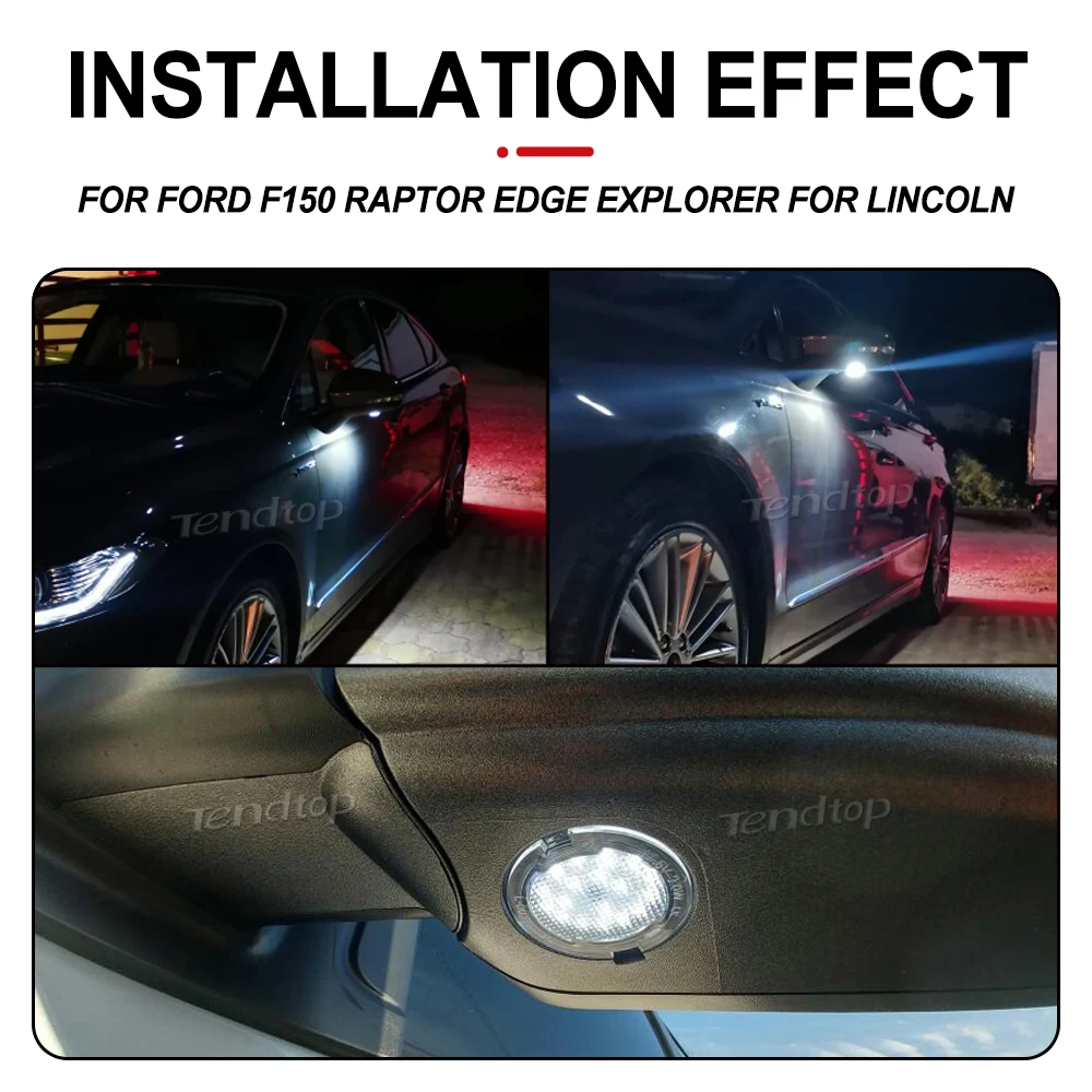 Автомобильные аксессуары для Ford Edge Mondeo MK5 Fusion 2 Explorer Everest Mustang под боковым зеркалом