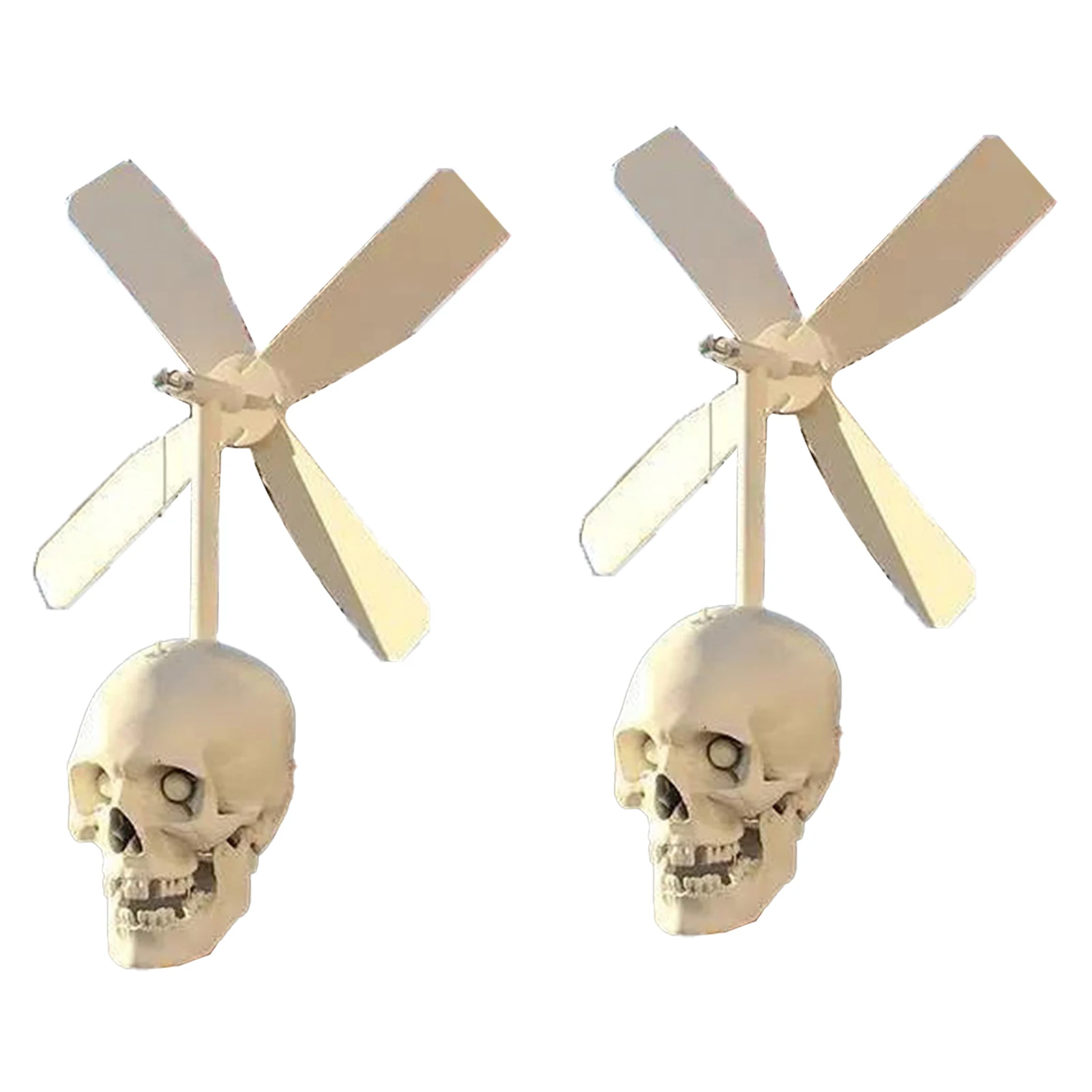 

Skull Whirligig Nodding Ornament Cute Delicate Home Decoration for Children Girls Boys Party Gift