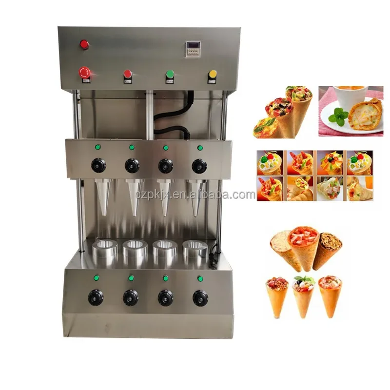 Многоголовочная ручная машина для пиццы с конусом универсальная