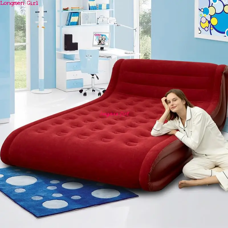 

Folding Inflatable Big Double Bed For Travel Camping Modern Minimalist Portable Inflatable Sofa Bed Outdoor Furniture