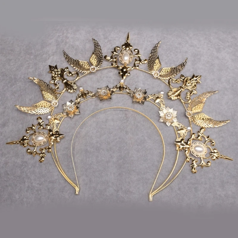 

Хэллоуин повязка на голову DIY наборы диадемы повязка для волос VirginMary Making Material