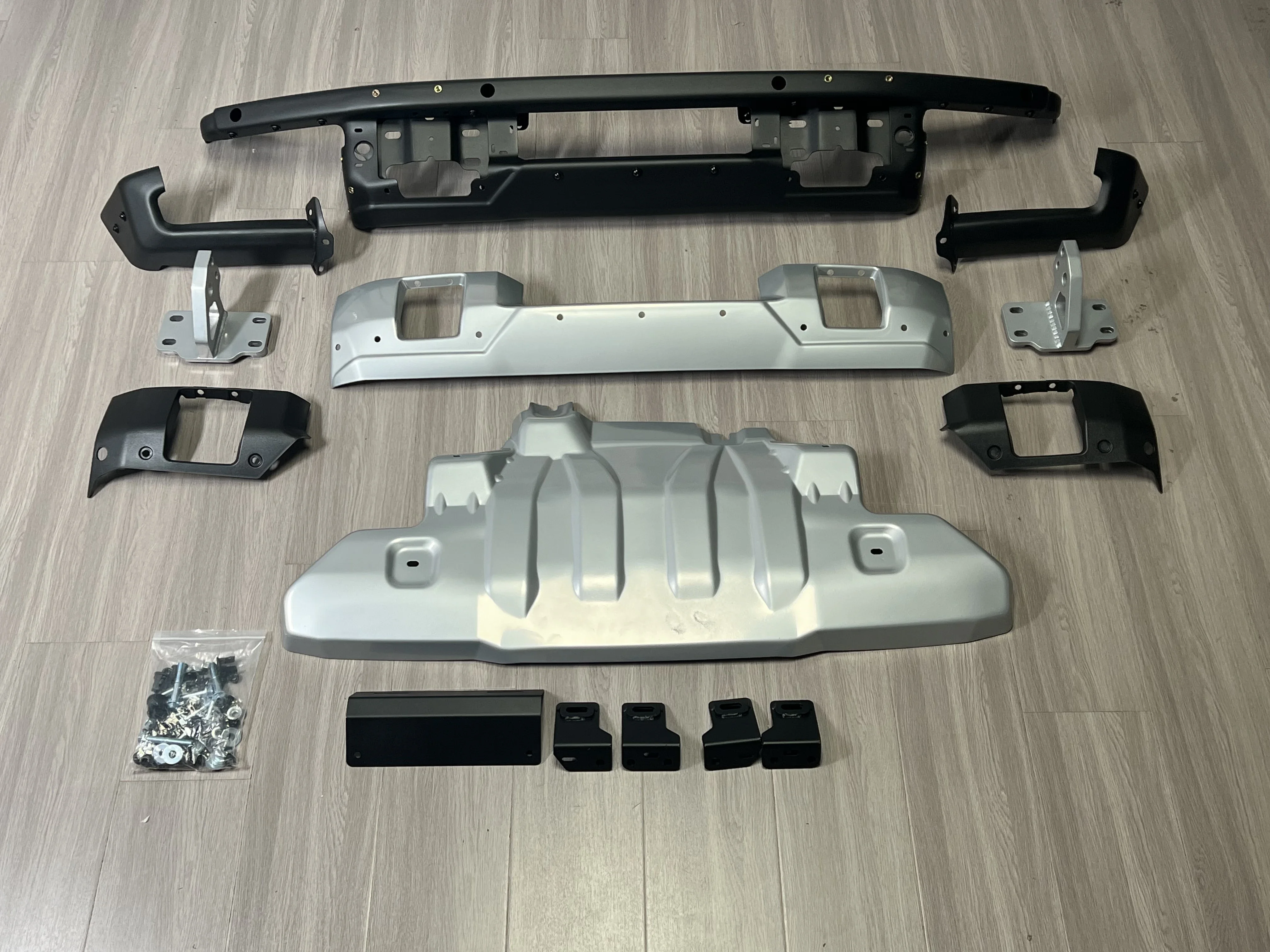 Модуль переднего бампера HD решетка капота фара для Ford Bronco 2021 2022 года 2 и 4-дверный