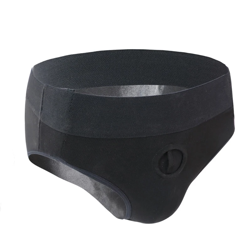 

Мужские сексуальные трусы E8FA, классические эластичные трусы Хип-трусы с передним фаллоимитатором, нижнее белье, мужские трусы