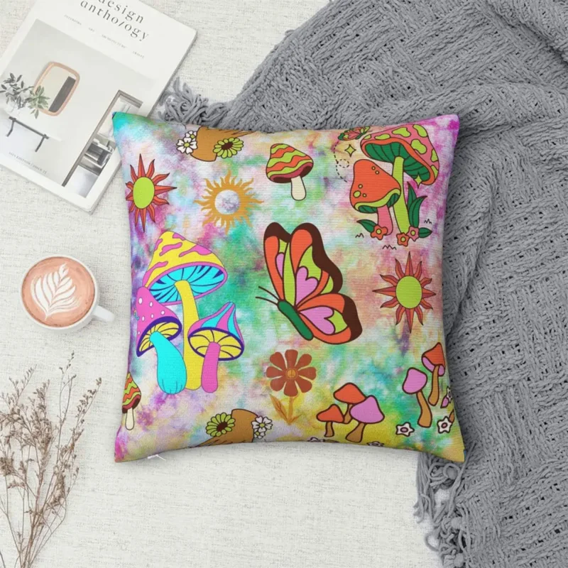 

Психоделическая синхронизация, наволочка, чехол, подушка, комфортная декоративная подушка для дивана, подушки для дома