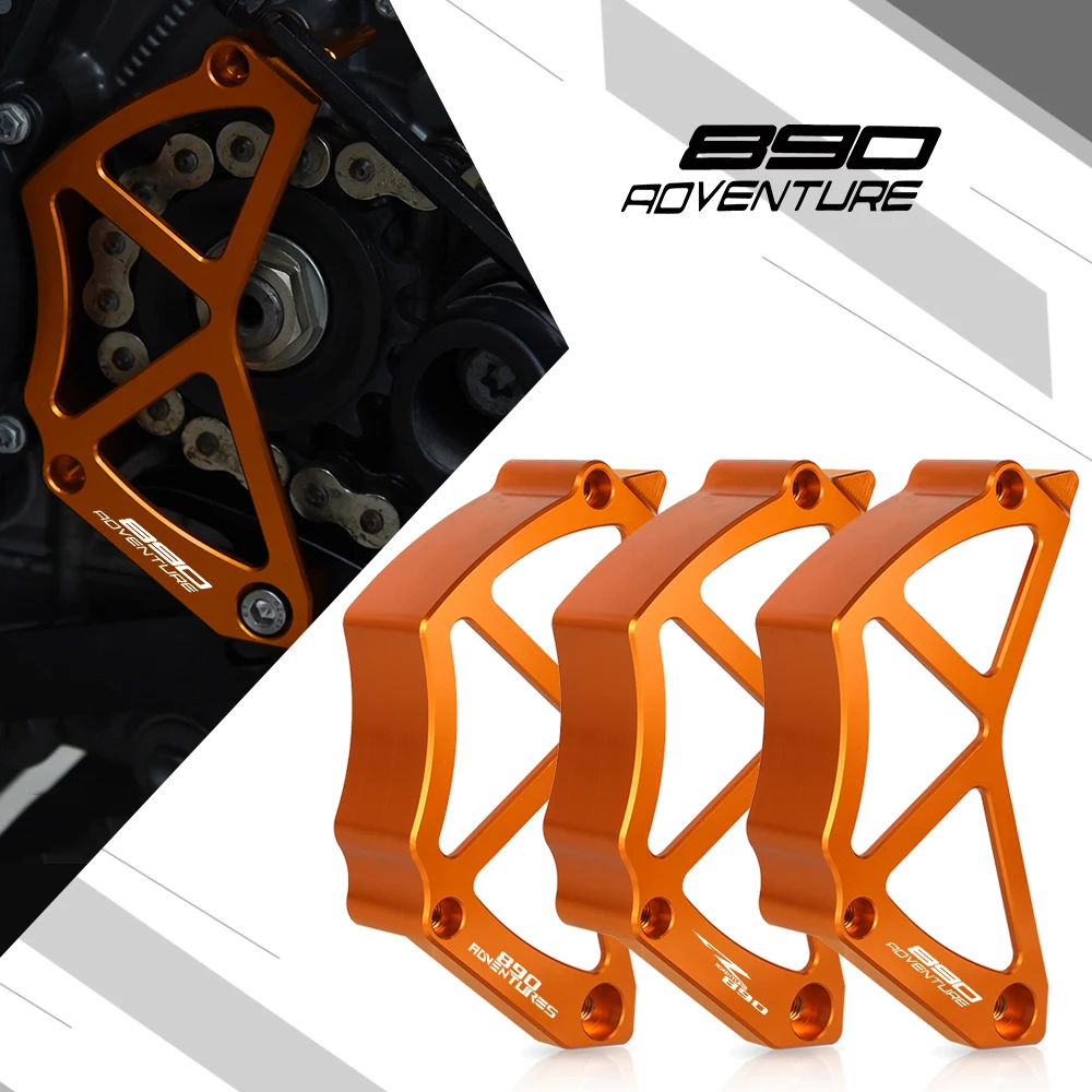 

Motor For 790 890 Adventure S R 2021 DUKE 790 890 DUKE 2019 2020 2021 Aluminum Front Sprocket Guard Protector Chain Guaud Cover