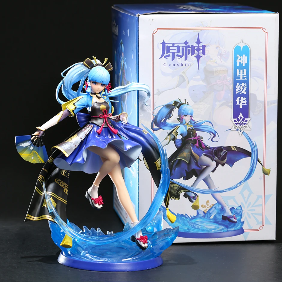 

Фигурка аниме «Genshin Impact Kamisato Ayaka Bishoujo», коллекционная фигурка, игрушка, подарок на день рождения, кукла