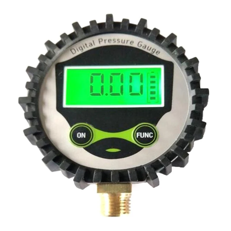 

3 Types Digital Manometer Tire Pressure Gauge with Metal Connector Fitting for Car Auto Motorcycle Accuracy Grade 0.01