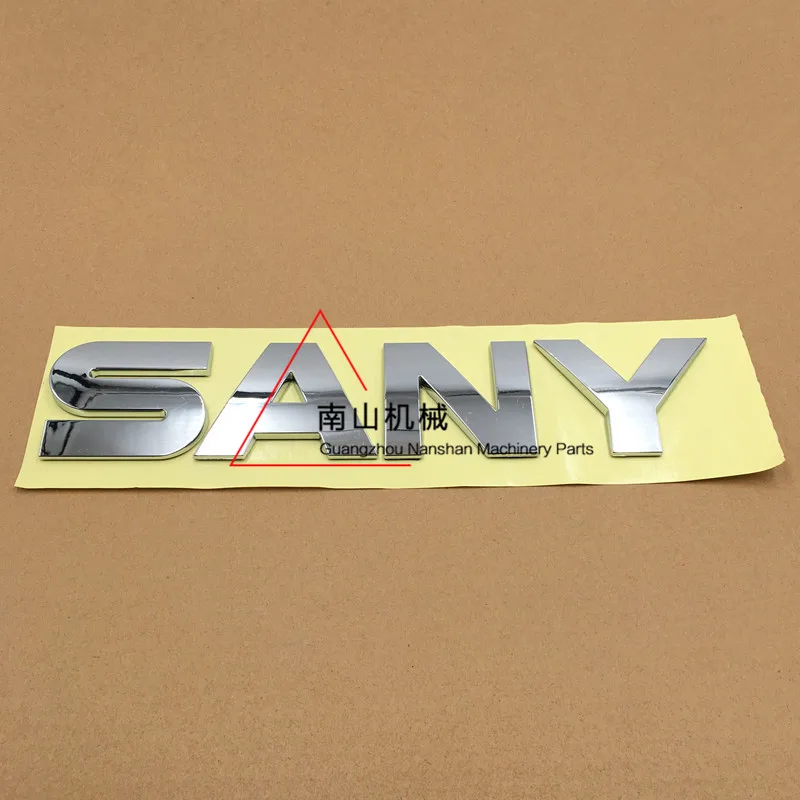 

Sany sy60 75 85 135 155 215 235 285 365 Door Metal Label Excavator Accessories