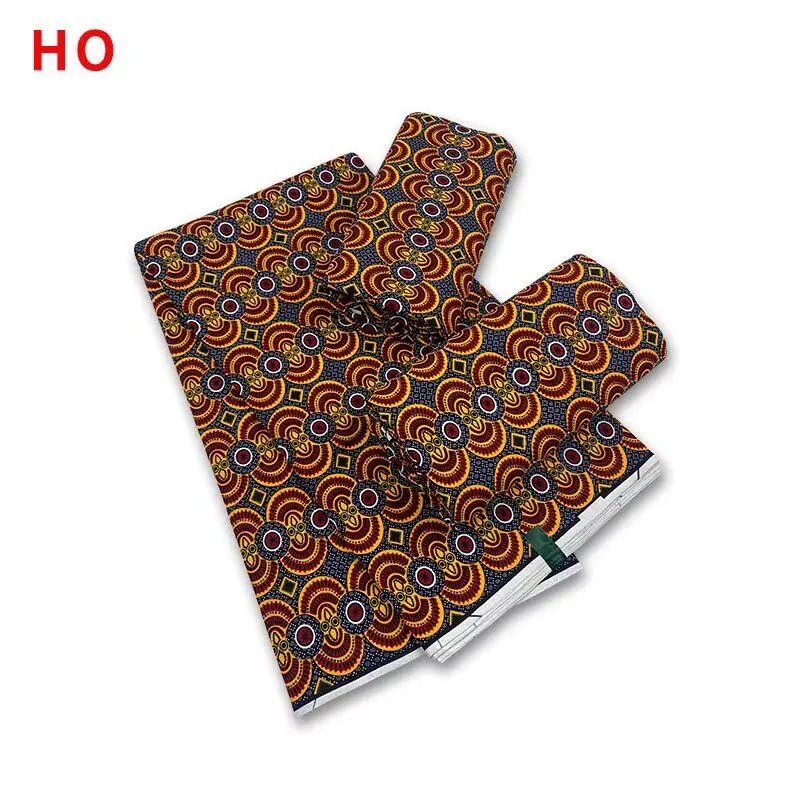 

ACI 100% Cotton African Print Fabric Veritable Wax African Ankara Fabrics Tissus Africain Loincloth Nigeria Batik Fabric 6 Yards