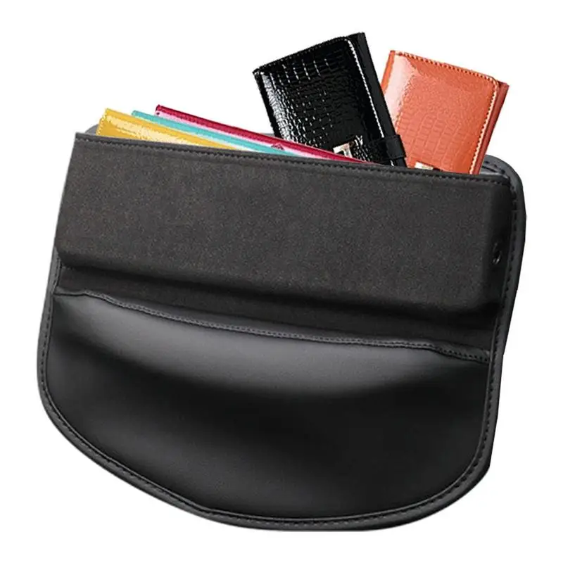 

Car Seat Slot Storage Box Gap Plug Filler Two In One Crevice Phone Holder Organizer Interior Fill In The Seat Accessories