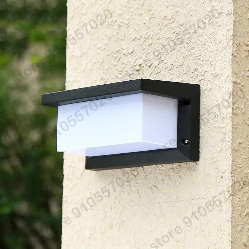 

Светодиодная Водонепроницаемая настенная лампа, прочный уличный светильник для интерьера и улицы, освесветильник для дома, виллы, сада, кры...