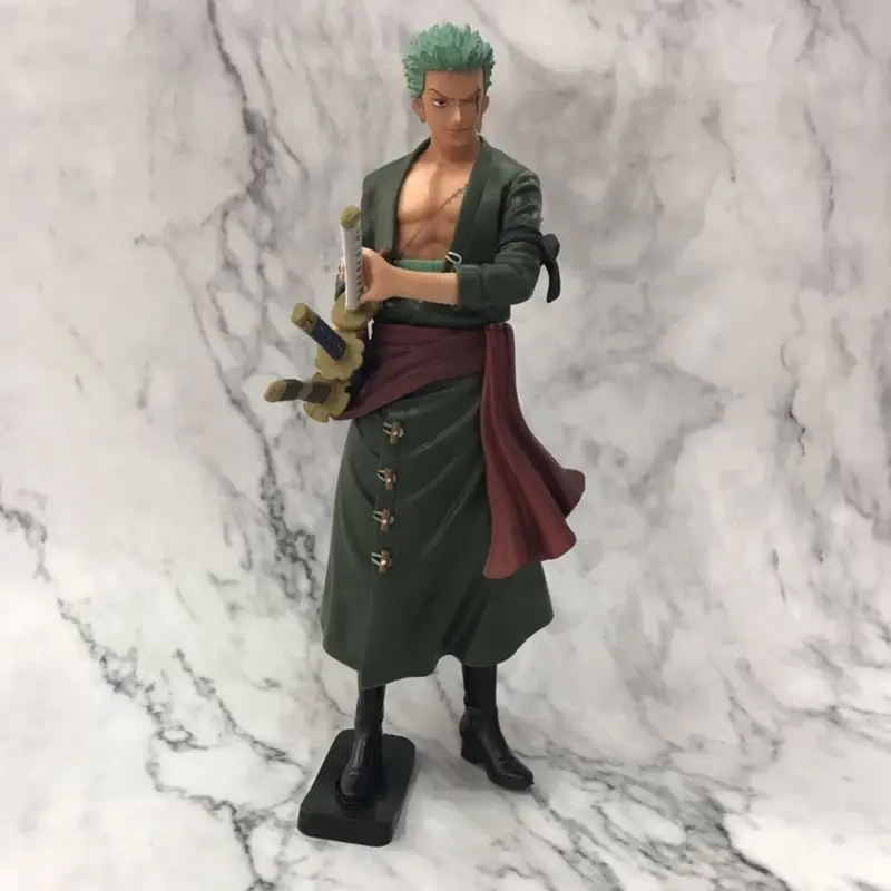 Большой стоячий треугольный нож 27 см Ronoa Zoro 3d2y Ver. Экшн-фигурка из ПВХ Sauron Ghost Cut, Коллекционная модель, подарок