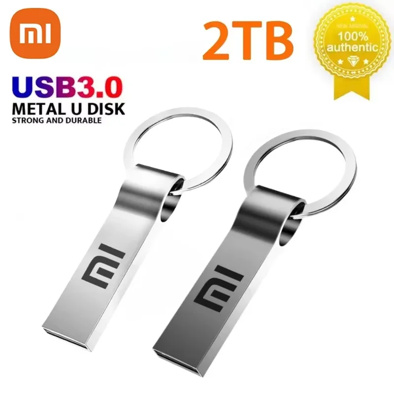 Xiaomi Flash Drives 2 ТБ Usb 3.0 Мини Высокоскоростной Металлический Pendrive 1 512 ГБ Портативный