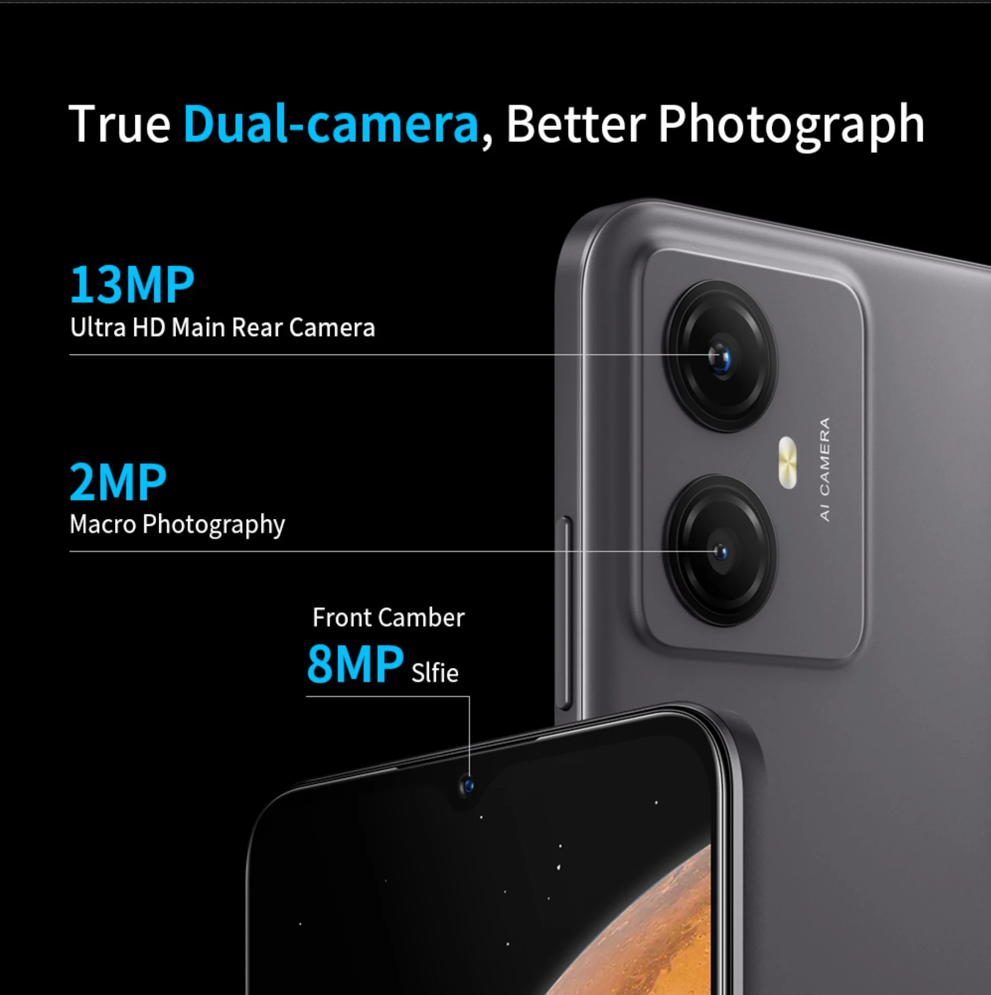 Original FreeYond F9 Smartphone 128GB/64GB 5000mAh 6.52