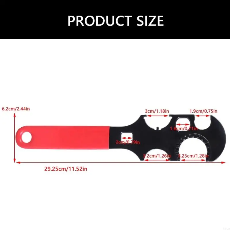 Multifunctional Shock Spanner Glench Heavy Dutey Carden Steel для Университета оборудования.