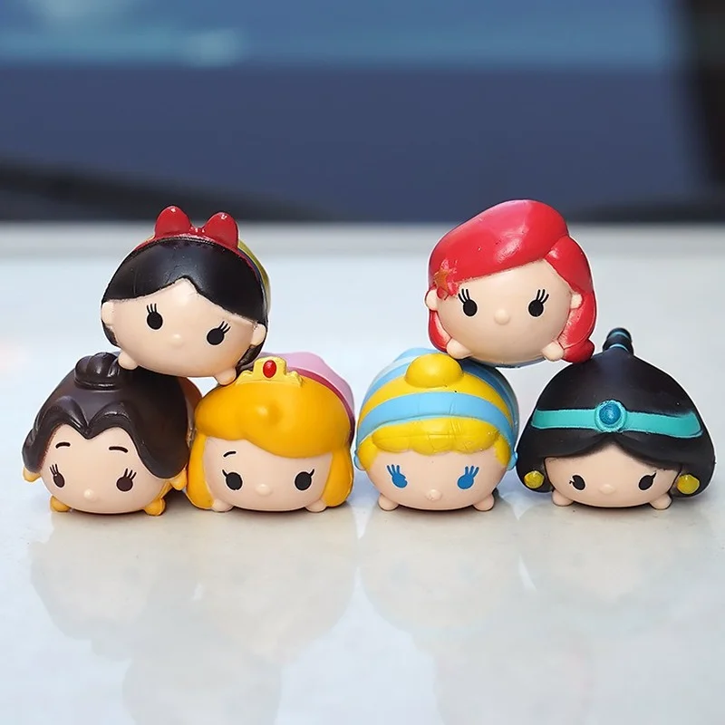 6 моделей/набор игрушечные фигурки принцессы Tsum |