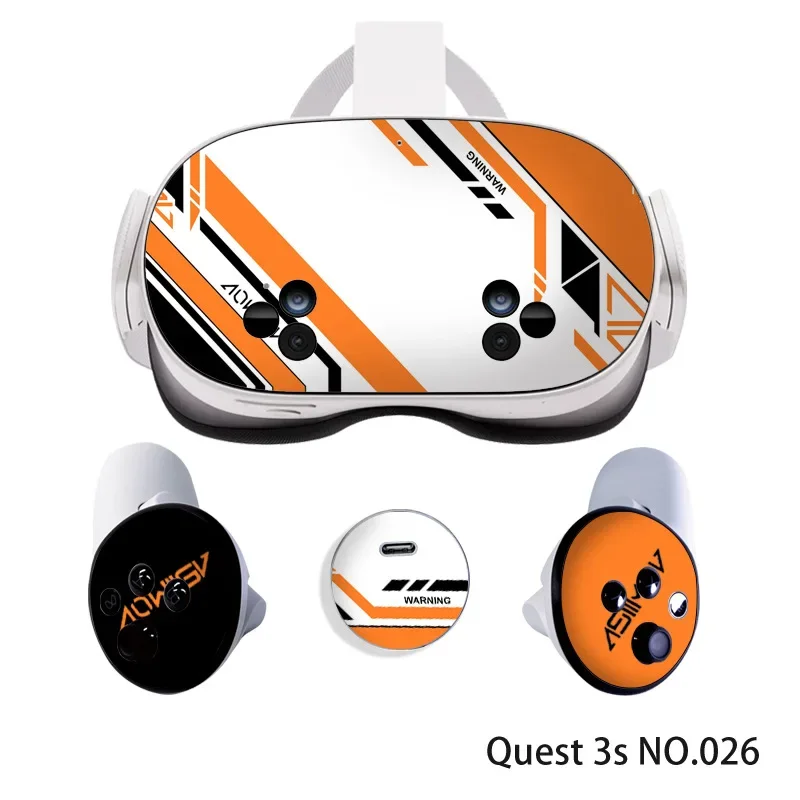 Подходит для наклеек Mate Quest 3s наклейки на ручки очков VR защитная пленка наклейка