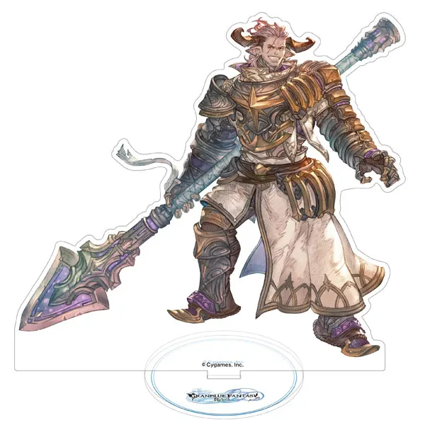 Фото Новый аниме GRANBLUE FANTASY Relink, акриловая фигурка, акриловая фигурка-подставка, игра, мультяшная фигурка, декор для рабочего стола, игрушка для друга, подарок №4
