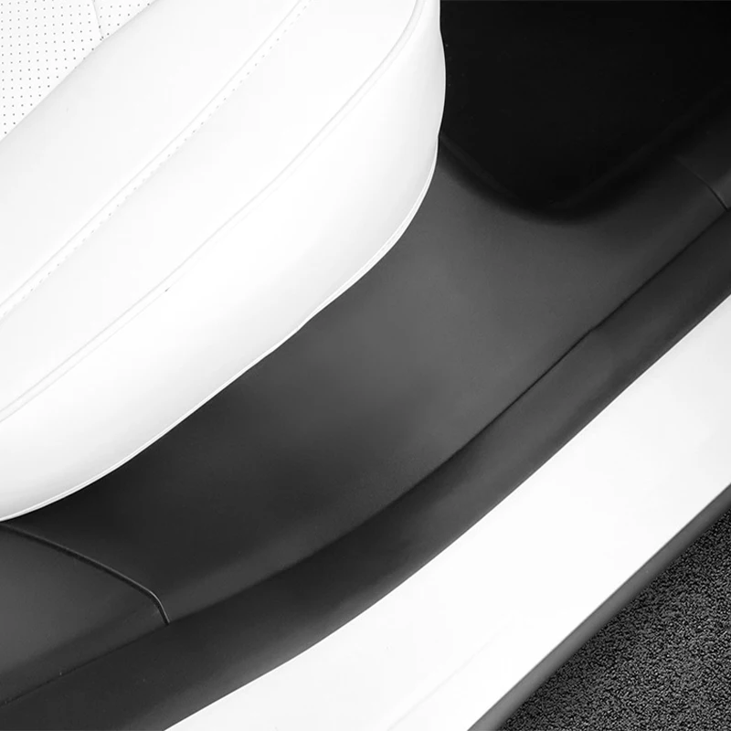 

Rear Door Sill Guard For Tesla Model Y Welcome Pedal Car Sill Anti-dirty Protective Plate Auto Interior Refit Accessories