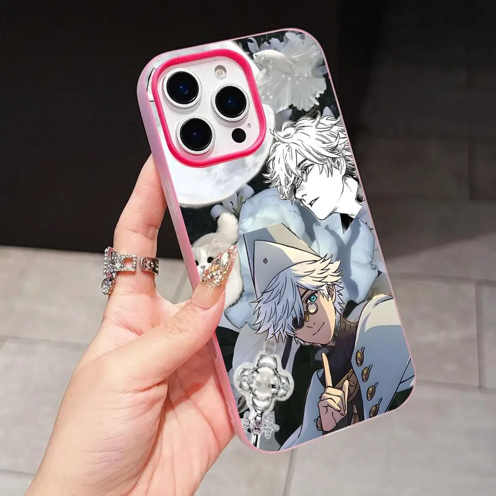 Чехол для телефона Witch Hat Atelier Qifrey для iPhone 17 16 15 14 13 12 11 Air Pro Max Plus, двухслойный, желейный, розово-красный (art.: 3920dace08fe2) - 3920dace08fe2