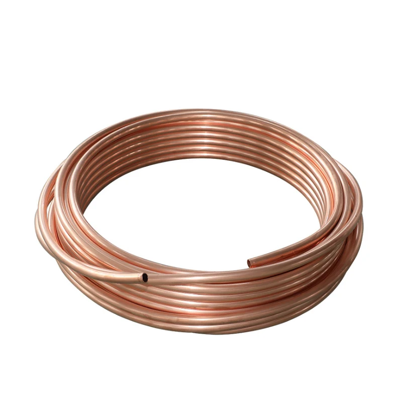 

Red Copper Tube 2/3/4/5/6/8/10mm Air Conditioning Copper Tube Soft Copper Tube