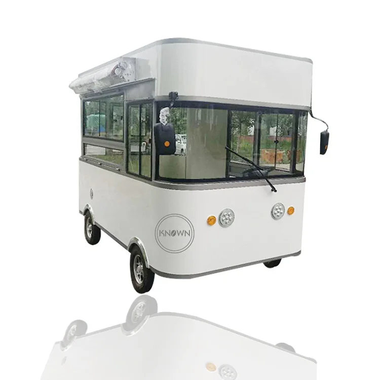 

OEM Electric mobile food carts snack trailer ice cream truck for sale