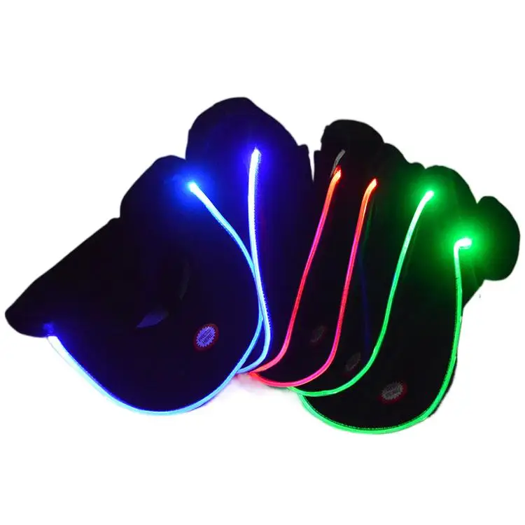 

LED Lamp Baseball Cap Camouflage Night Fishing Mountain-climbing Hat Outdoor Lighting Alpine Cap Duck Tongue Hip Hop Snapback