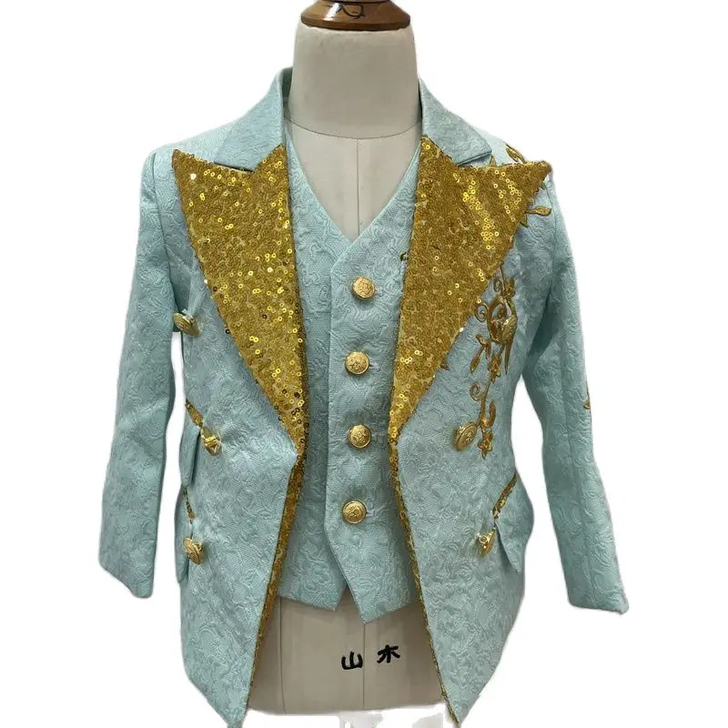 Smart Casual  Special Design Customized Flower Girl Dress Wedding Guess Wear Custom Made  Boys' Suits