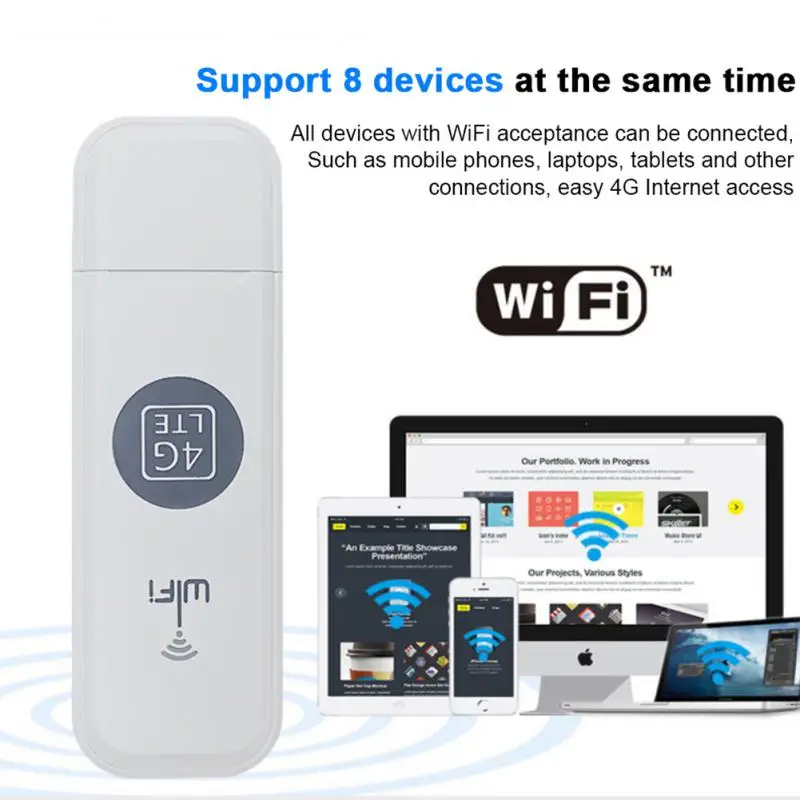 

Home Office With Sim Card Slot Wireless Wifi Adapter 150mbps Network Adapter 4g Modem Pocket Hotspot Car Router Portable