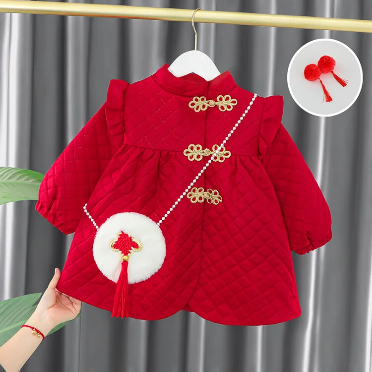 Осенне-зимняя одежда для женщин - 2–3–4 лет детский топ с капюшоном зимняя в стиле