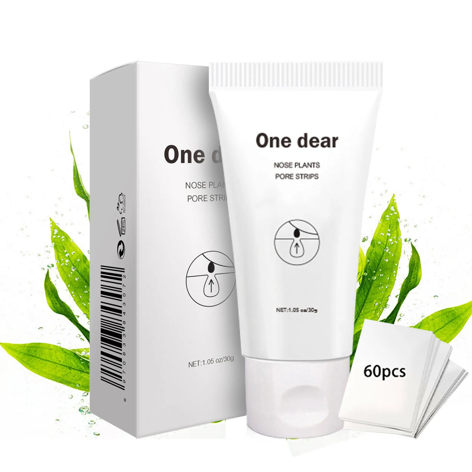 

Nose Cleaning Cream Blackhead Patch Blackhead Remover Cream With Aloe Vera Extract Skin Cleansing Purifying Pore Strips For Face
