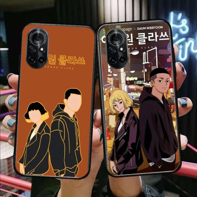 

Itaewon класс драмы телефон планшетов для Honor 70 50 20 7S X9 X8 X7 Magic 4 3 Pro черный мягкий чехол для телефона