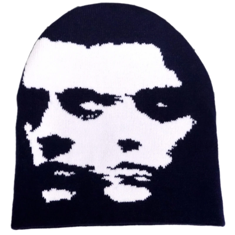 Вязаная шапка Пуловер Унисекс Шляпа Ткачество Женская для лица Теплая Кепки с