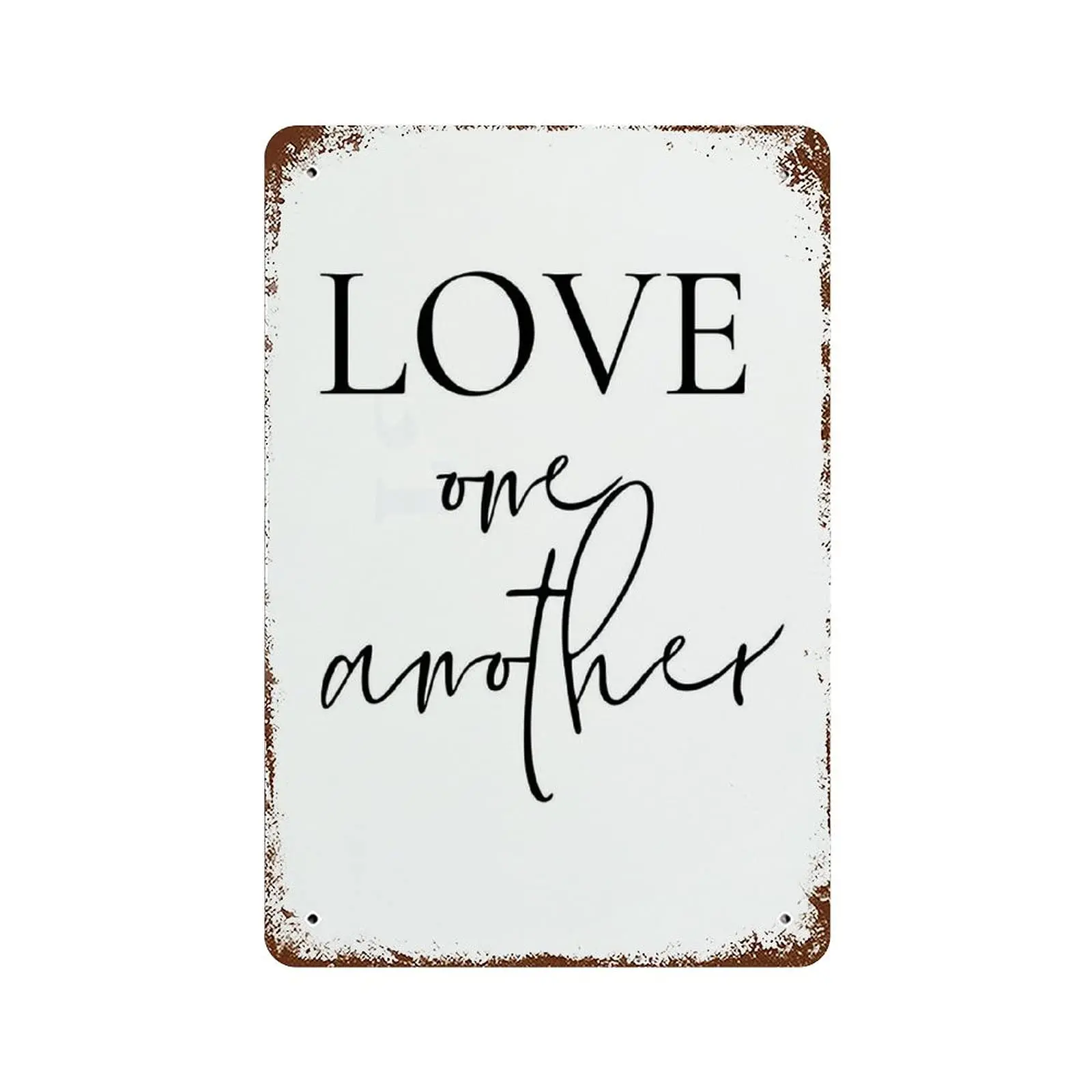 Тексты из Библии граманские металлическая печать жестяная вывеска настенный