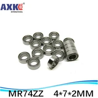 miniature bearing mr74 mr74z open single sealed 472 mm for rc hobby and industry mr74k
