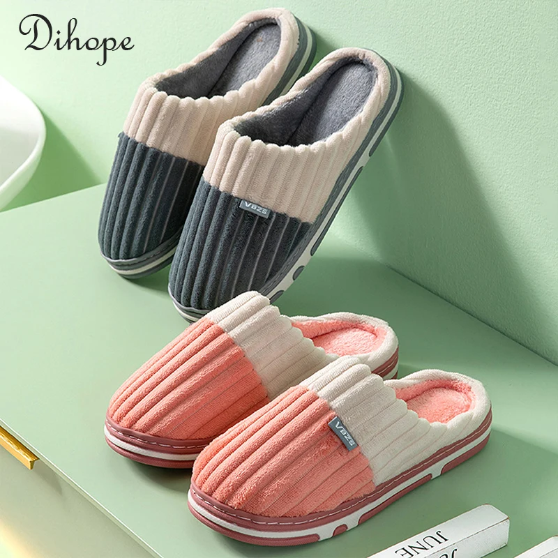 

Новинка 2022, женские домашние тапочки, теплые плюшевые домашние тапочки, Нескользящие, осенне-зимняя обувь, мягкие домашние тапочки для пола,...