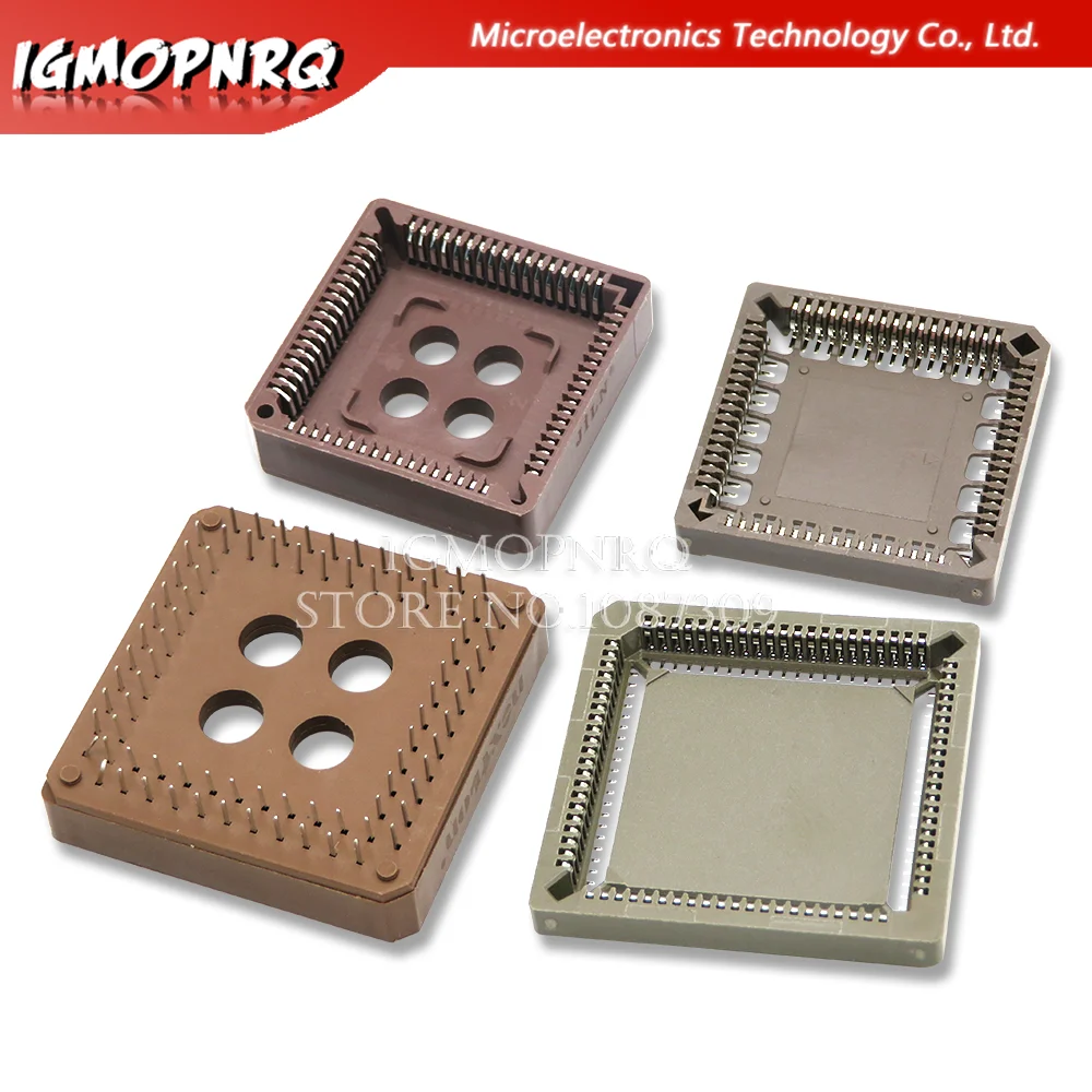 5 шт. PLCC IC socket PLCC32 PLCC44 PLCC68 PLCC84 SMD DIP PLCC Socket adapter