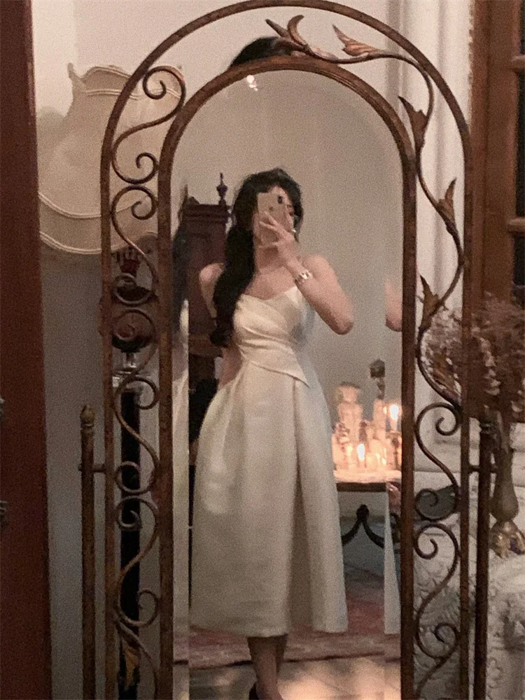 Летнее винтажное вечернее платье-миди офисное женское облегающее пикантное