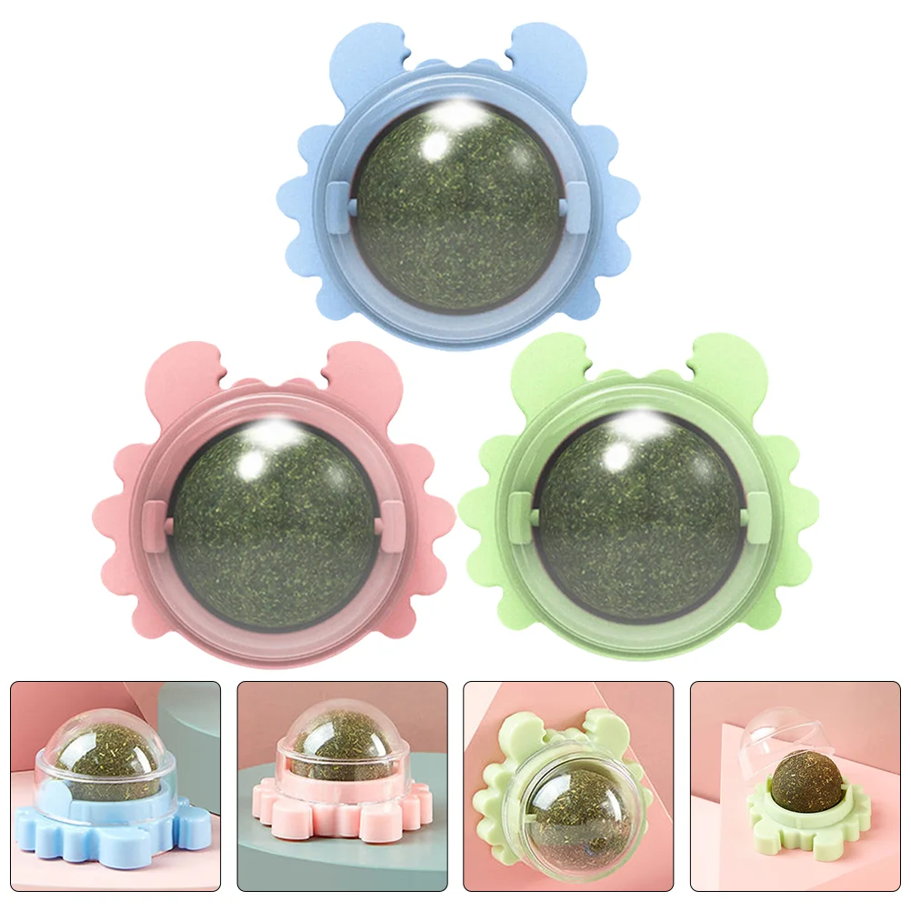

Catniptoy Catlicking Rotating Crabs Pet Toys Household Portable Cleaning Lick Teeth Use Multi Indoor