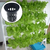 50pcs hydroponic colonization mesh pot net cup basket hydroponic aeroponic planting grow nursery plant gardening supplies