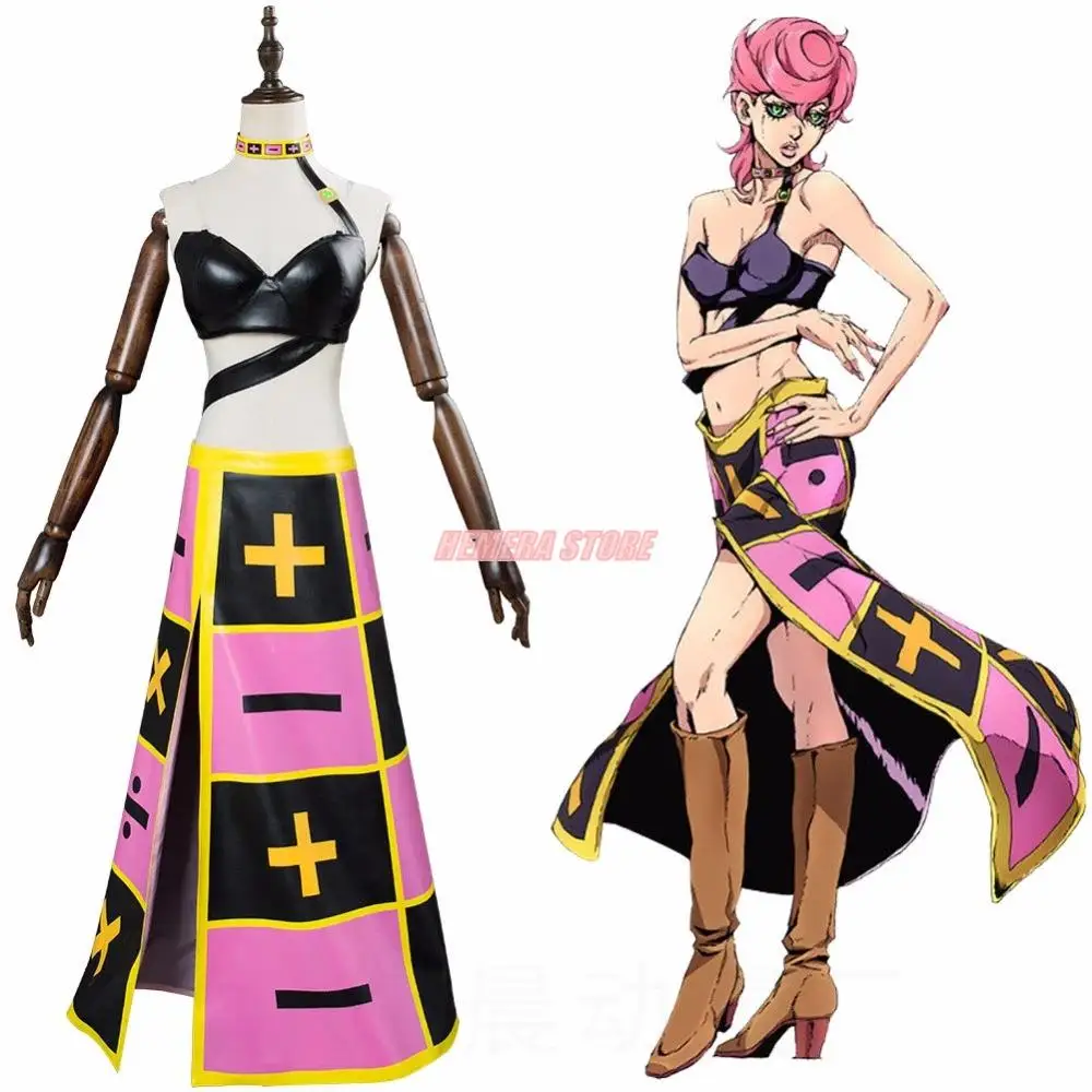 

Костюм для косплея Trish Una из аниме «Невероятные камни Джоджо»