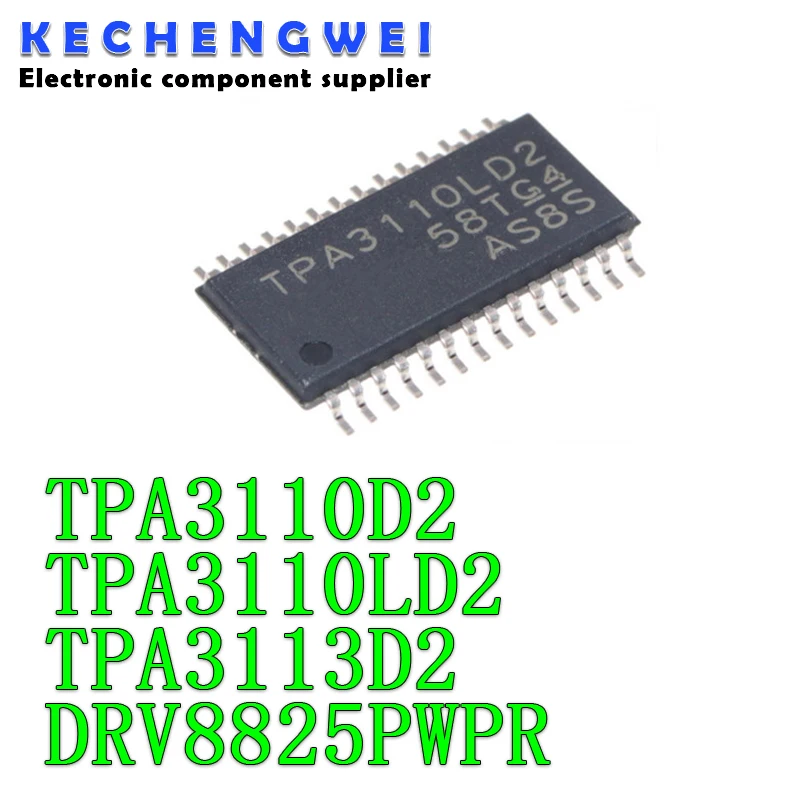 

5pcs TPA3110LD2 TSSOP-28 TPA3110 TPA3110D2 TSSOP-28 TPA3110LD2PWPR TPA3110D2PW DRV8825PWPR DRV8825PR TPA3113D2 TPA3113D2PWPR