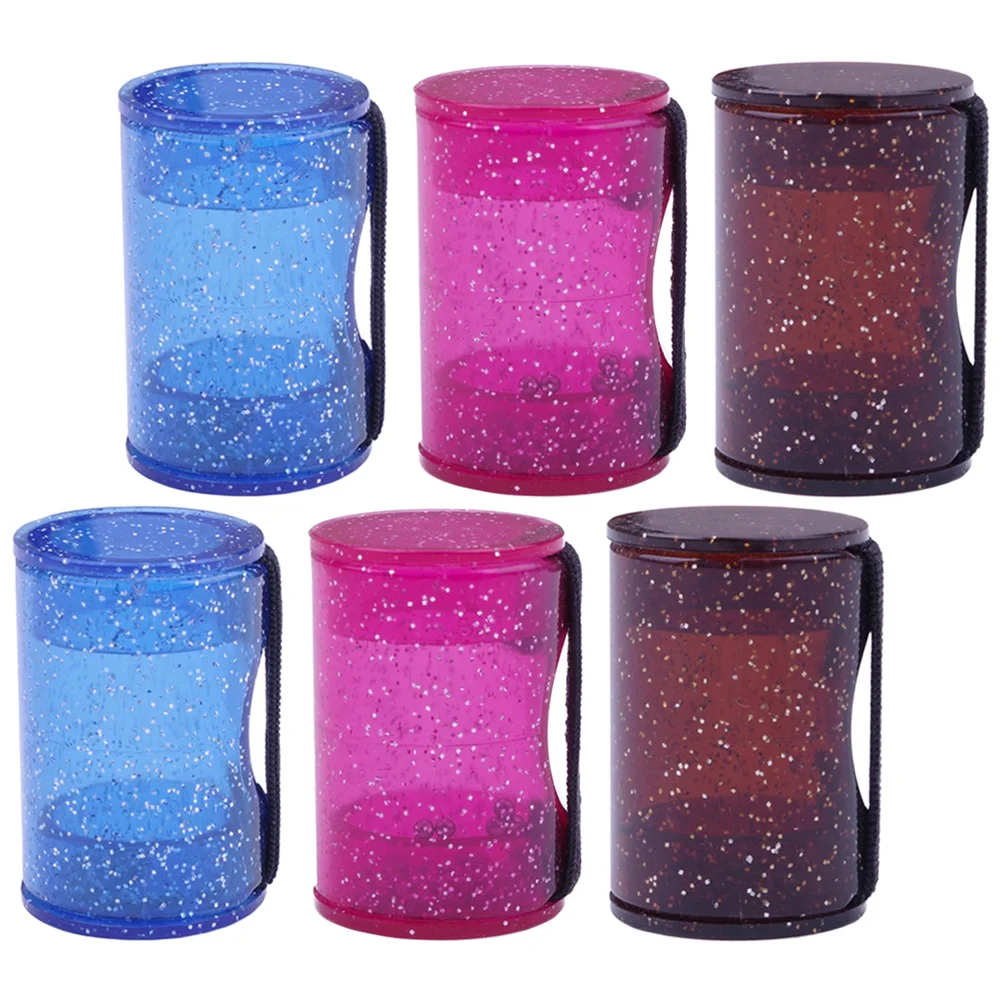 

Finger Ukulele Shaker Shakers Sand Bell Hand Accompaniment Instrumentkidshammer Rhythm